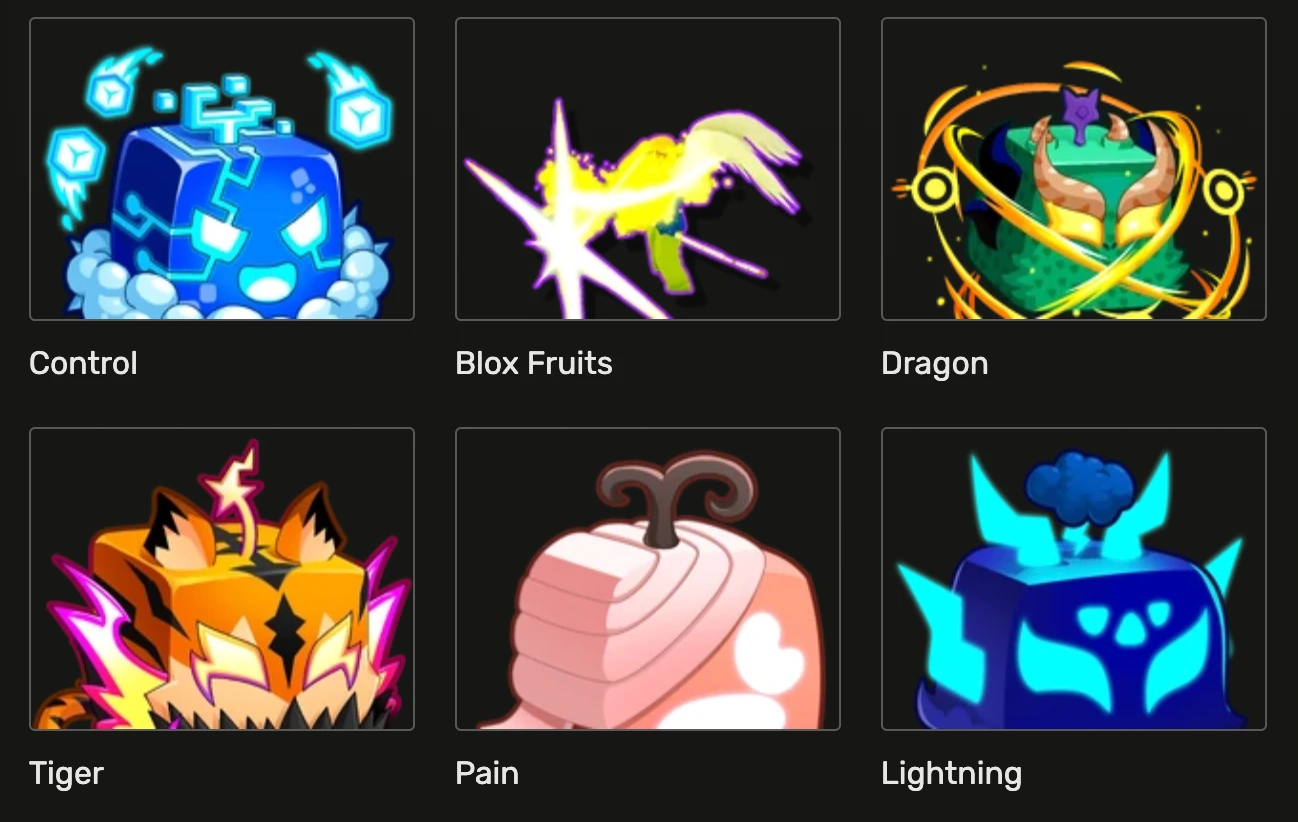 Players trading in Blox Fruits