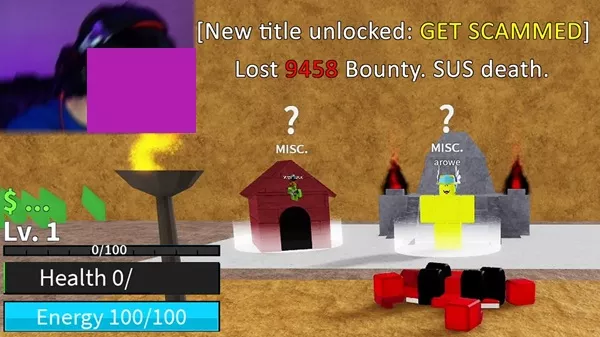 Blox Fruits scam prevention